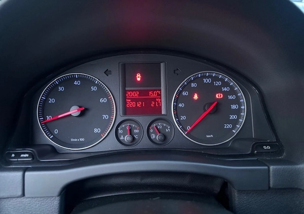 Volkswagen Golf Plus cena 15999 przebieg: 220000, rok produkcji 2005 z Kłobuck małe 781